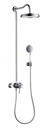 Душевая стойка Axor Montreux Showerpipe с термостатом, хром, штанга 120.3 см
