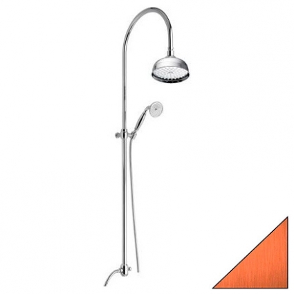Душевая стойка Nicolazzi Classic shower 5711WS BZ 30 бронза, штанга 111.5 см