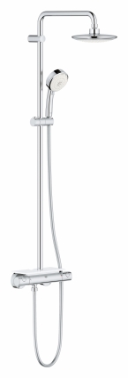 Душевая стойка Grohe Eurotrend System 190  хром, штанга 116.7 см