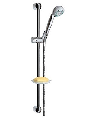 Душевой гарнитур Hansgrohe Croma 2jet Unica хром, штанга 66.7 см