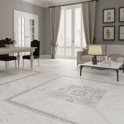 Коллекция плитки LB-Ceramics Бьянка Каррара