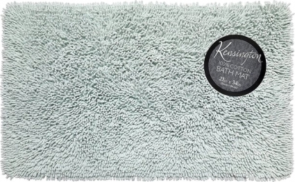 Коврик Carnation Home Fashions Kensington Blue голубой,  в современном стиле
