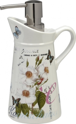 Дозатор Creative Bath Botanical Dairy настольный,  в современном стиле