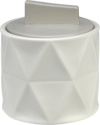 Контейнер Creative Bath Triangles настольный, белый