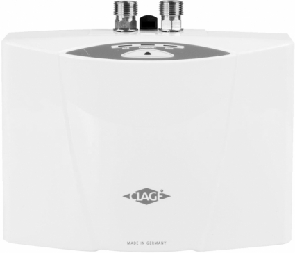 Водонагреватель Clage E-mini MCX 4 4.4 кВт, спиральный теплообменник, белый