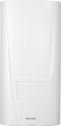 Водонагреватель Clage E-comfort DBX 24 спиральный теплообменник, белый, с индикатором нагрева