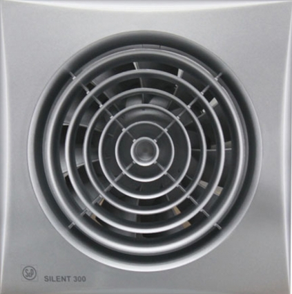 Вытяжной вентилятор Soler&Palau Silent 300 CZ silver диаметр 150 мм, хром