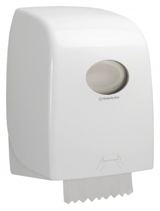 Диспенсер бумажных полотенец Kimberly-Clark Aquarius 6959 рулонный механический, округлый, 32.6x24x43 см