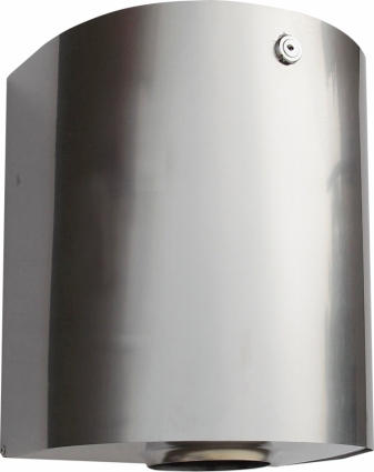 Диспенсер бумажных полотенец Nofer Wick 04099.S механический, округлый, 21x24x30 см