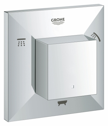 Переключатель потоков Grohe Allure Brilliant 19798000 на три потребителя однорычажный, хром