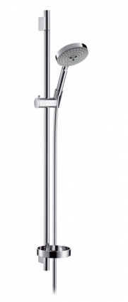 Душевой гарнитур Hansgrohe Raindance S 150 Air 3jet Unica хром, штанга 100.8 см