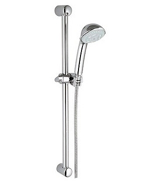 Душевой гарнитур Grohe Relexa Massage  хром, штанга 62 см, шланг 175 см