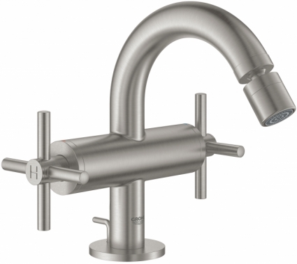 Смеситель Grohe Atrio New 24027DC3 для биде двухвентильный, хром