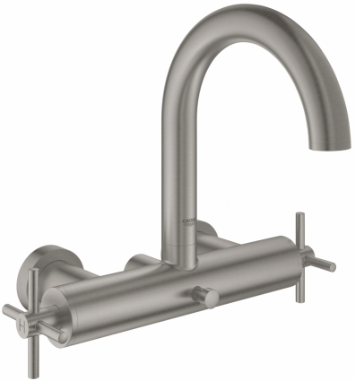 Смеситель Grohe Atrio New 25010DC3 для ванны с душем, двухвентильный, хром
