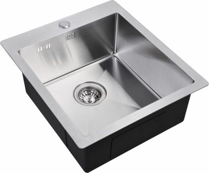 Мойка кухонная Zorg Inox R 4551 брашированная, прямоугольная, 45x51 см