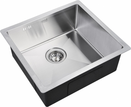 Мойка кухонная Zorg Inox R 4844 брашированная, прямоугольная, 48x44 см
