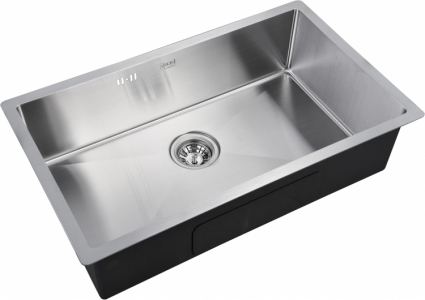 Мойка кухонная Zorg Inox R 7444 брашированная, прямоугольная, 74x44 см