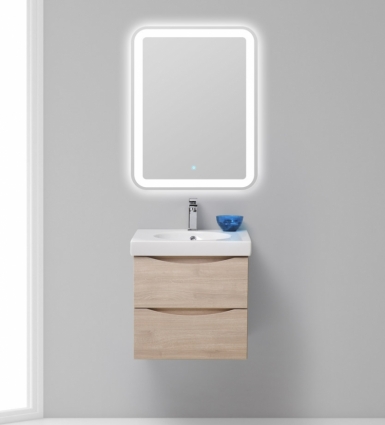 Мебель для ванной BelBagno Fly 50 rovere grigio подвесная, с ящиками