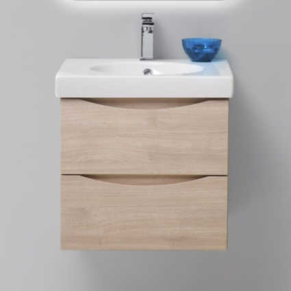 Тумба для комплекта BelBagno Fly 50 rovere grigio подвесная, с ящиками