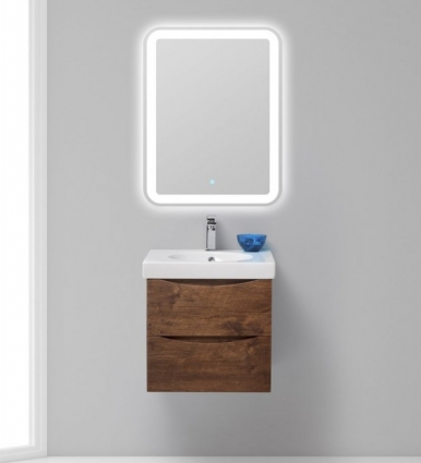 Мебель для ванной BelBagno Fly 50 rovere moro подвесная, с ящиками