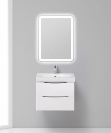 Мебель для ванной BelBagno Fly 60 bianco opaco подвесная, с ящиками