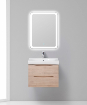 Мебель для ванной BelBagno Fly 60 rovere grigio подвесная, с ящиками