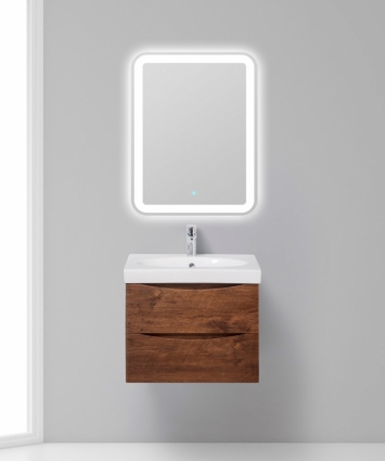 Мебель для ванной BelBagno Fly 60 rovere moro подвесная, с ящиками