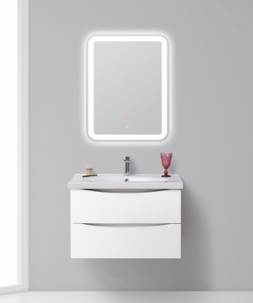 Мебель для ванной BelBagno Fly 70 bianco lucido подвесная, с ящиками