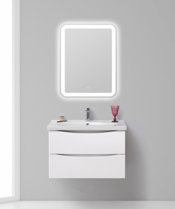 Мебель для ванной BelBagno Fly 70 bianco opaco подвесная, с ящиками