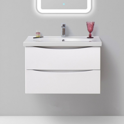 Тумба для комплекта BelBagno Fly 70 bianco opaco подвесная, с ящиками