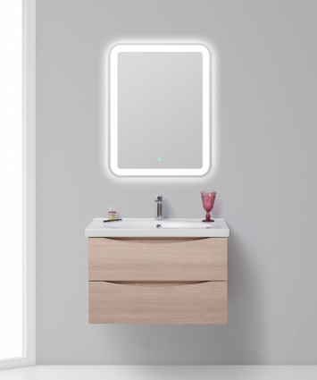 Мебель для ванной BelBagno Fly 70 rovere grigio подвесная, с ящиками