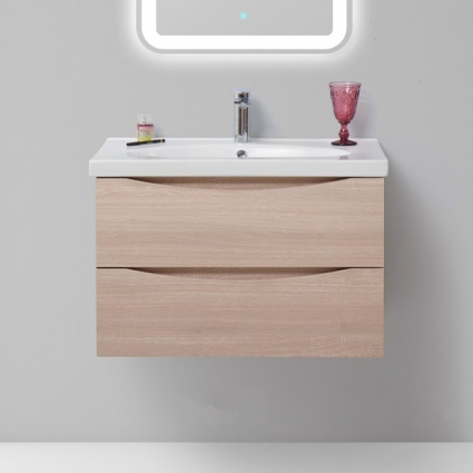 Тумба для комплекта BelBagno Fly 70 rovere grigio подвесная, с ящиками