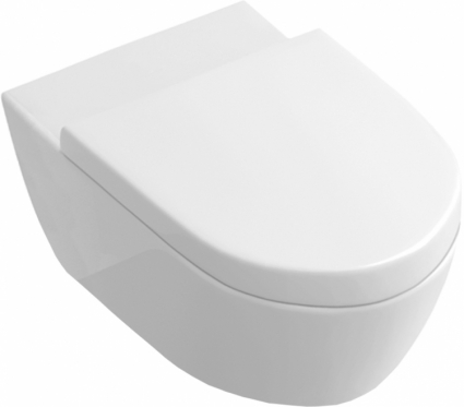 Унитаз подвесной Villeroy & Boch Verity Design 5643HR01 белый, овальный, 37x56 см