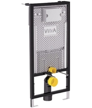Система инсталляции для унитазов VitrA 750-5800-01 цвет черный, бачок 3/6 л, 57x28x113 см