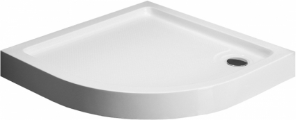 Поддон для душа Black&White Stellar Wind QС-10H четверть круга, низкий