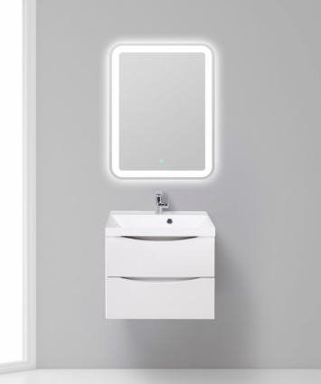 Мебель для ванной BelBagno Marino 60 bianco opaco подвесная, с ящиками