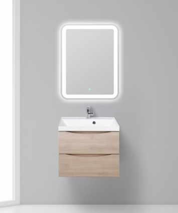 Мебель для ванной BelBagno Marino 60 rovere grigio подвесная, с ящиками