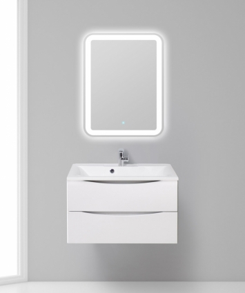 Мебель для ванной BelBagno Marino 80 bianco opaco подвесная, с ящиками