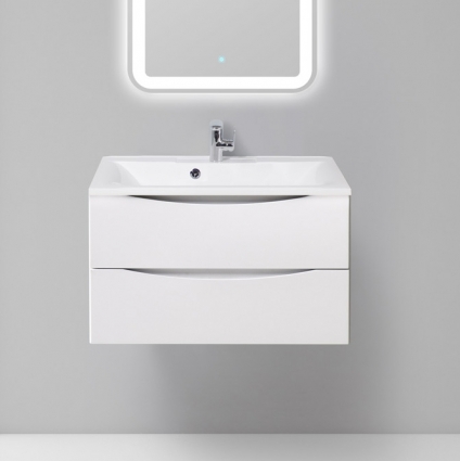 Тумба для комплекта BelBagno Marino 80 bianco opaco подвесная, с ящиками