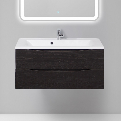 Тумба для комплекта BelBagno Marino 100 rovere cioccolato amaro подвесная, с ящиками