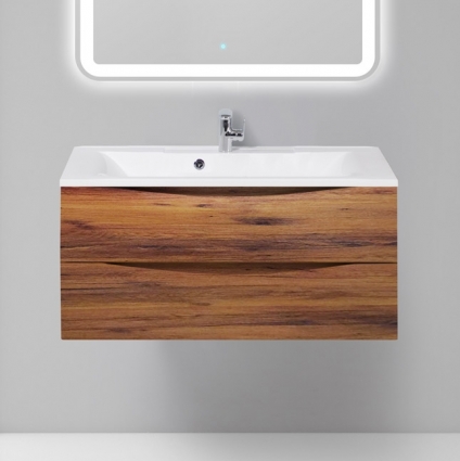 Тумба для комплекта BelBagno Marino 100 rovere ciliegio подвесная, с ящиками