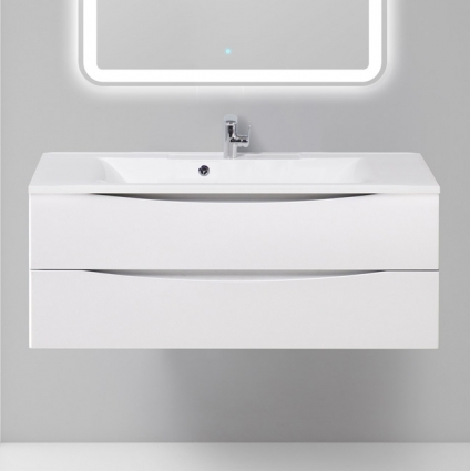 Тумба для комплекта BelBagno Marino 120 bianco opaco подвесная, с ящиками