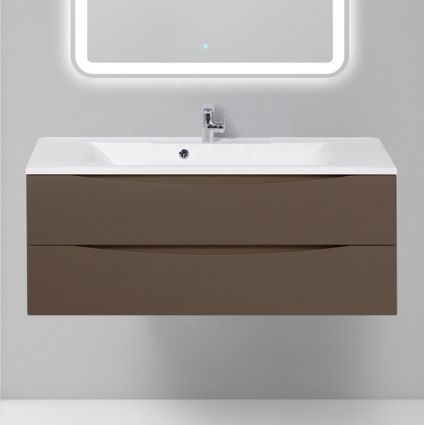 Тумба для комплекта BelBagno Marino 120 cioccolato opaco подвесная, с ящиками