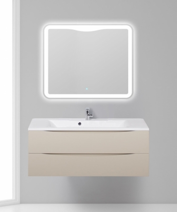Мебель для ванной BelBagno Marino 120 crema opaco подвесная, с ящиками