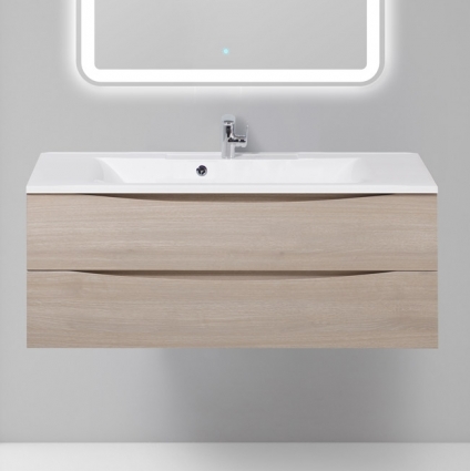 Тумба для комплекта BelBagno Marino 120 rovere grigio подвесная, с ящиками
