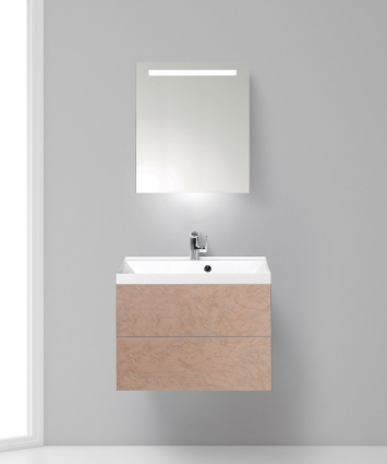 Мебель для ванной BelBagno Regina 70 marmo rosa подвесная, с ящиками