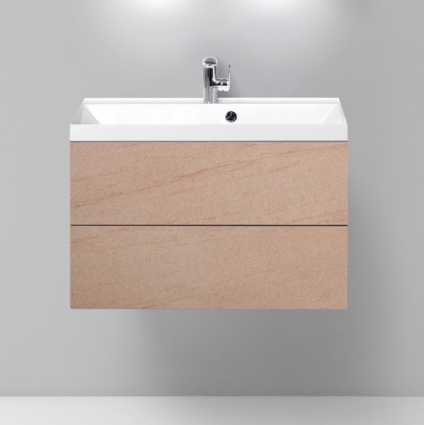 Тумба для комплекта BelBagno Regina 80 rosso basalto подвесная, с ящиками