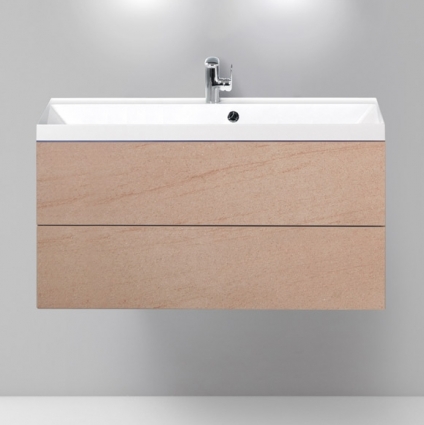 Тумба для комплекта BelBagno Regina 100 rosso basalto подвесная, с ящиками