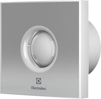 Вытяжной вентилятор Electrolux Rainbow EAFR-100 silver хром, с обратным клапаном