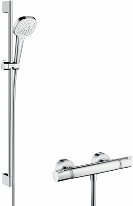 Душевой комплект Hansgrohe Croma Select E 27082400 хром, шланг 160 см